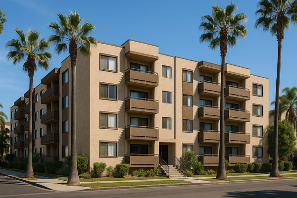 1BR rental in Los Angeles — Koreatown 1BR — Balcony unit