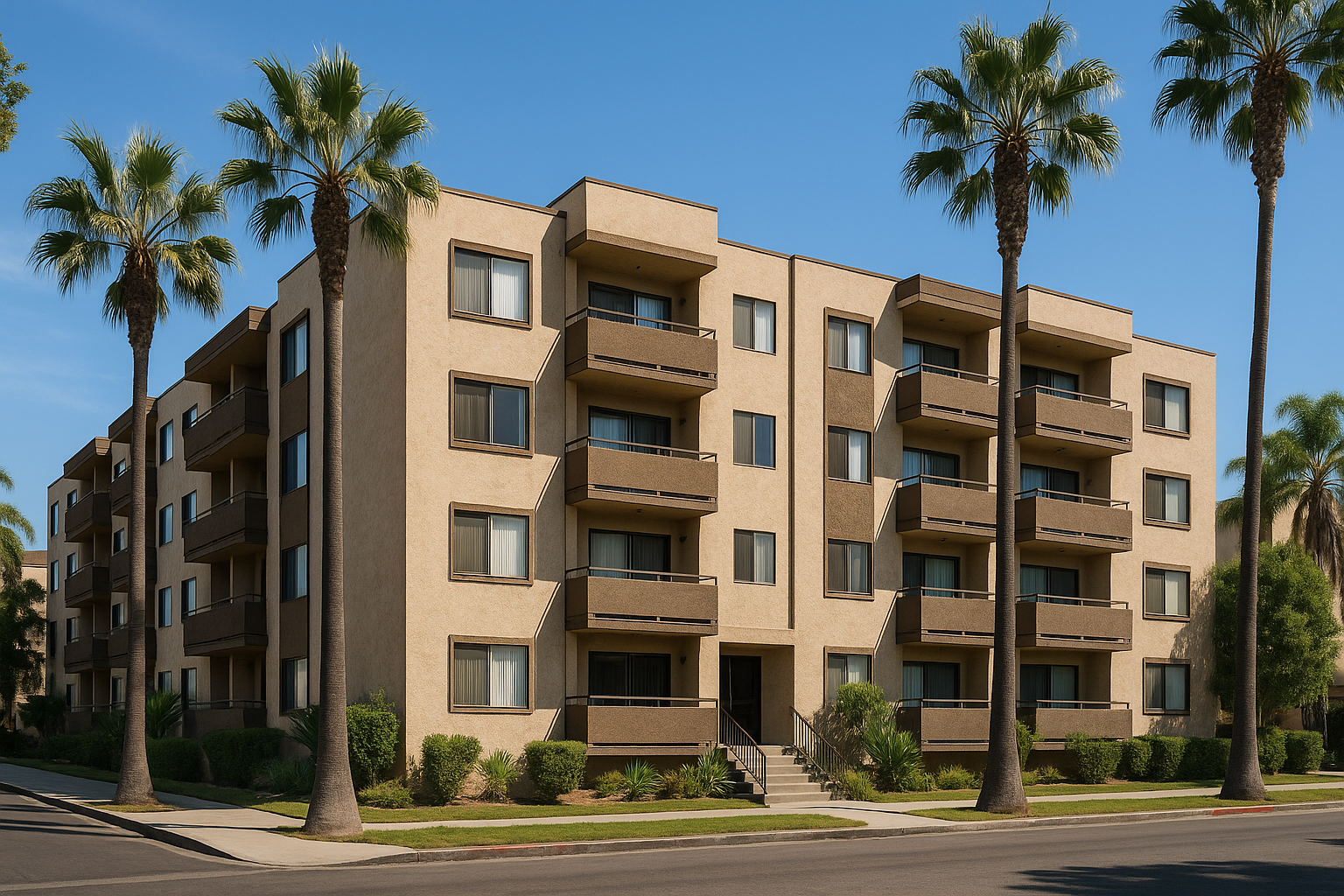 1BR rental in Los Angeles — Koreatown 1BR — Balcony unit