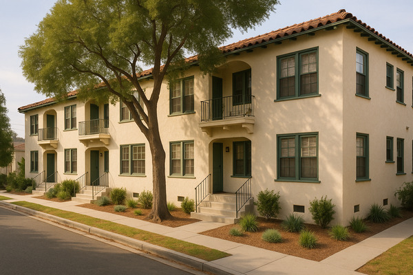 1BR rental in Los Angeles — Silver Lake Classic — Restored 1BR